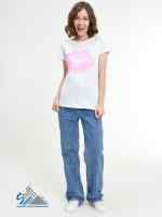 Футболка М-68 белая "ГУБЫ"